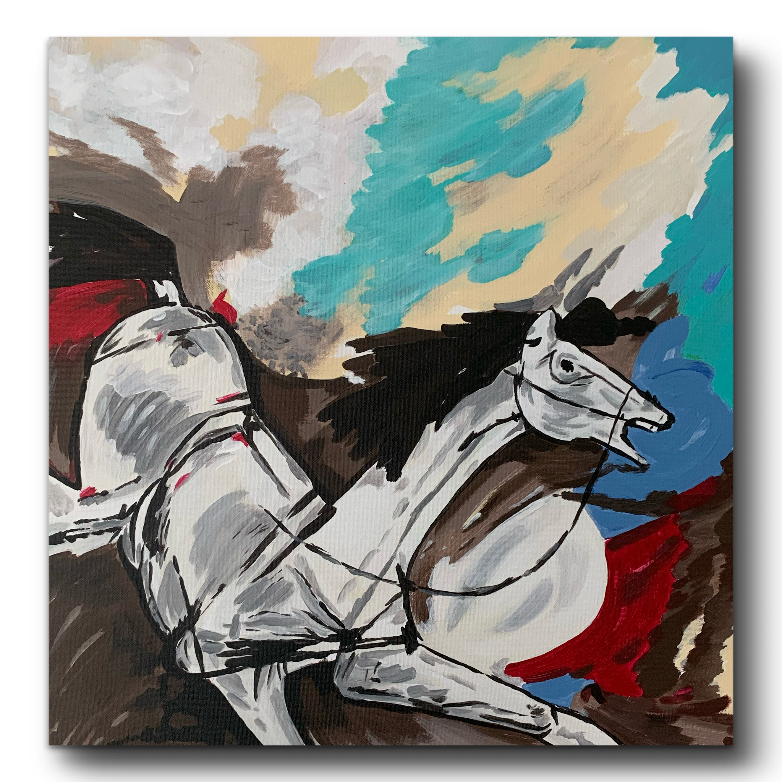The White Stallion